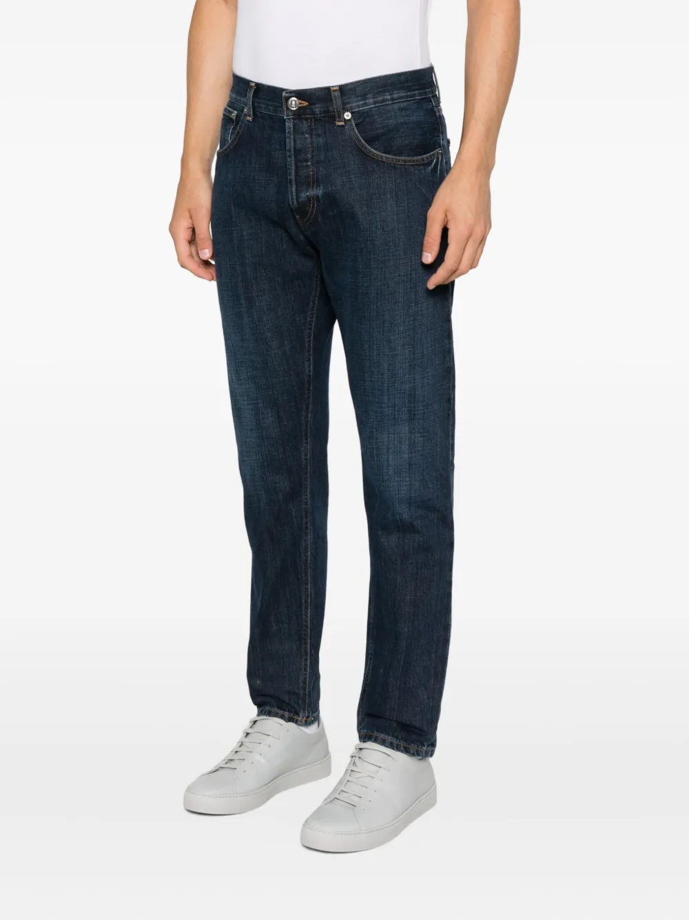 Dondup Slim-cut Jeans In Blue