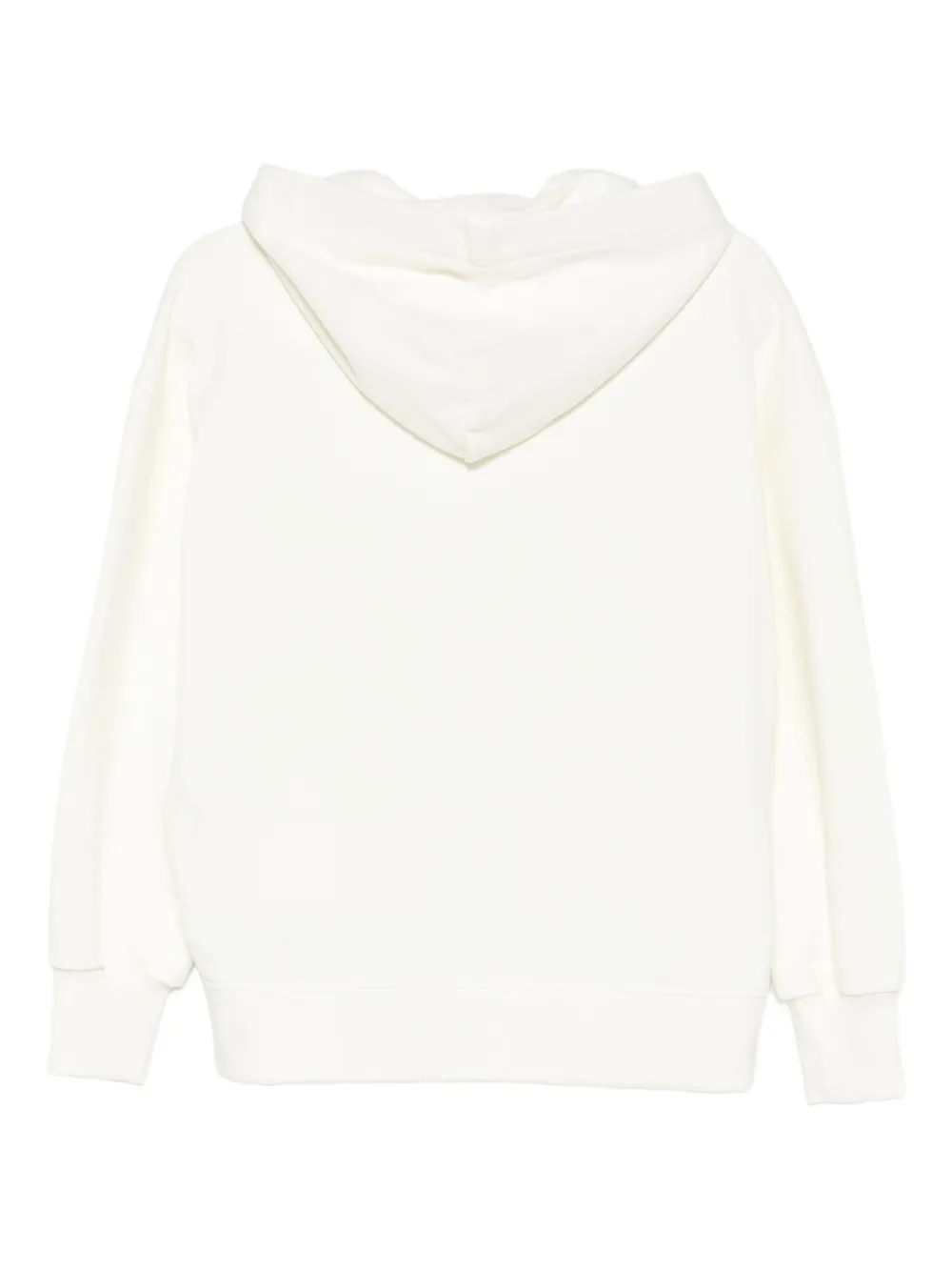 DONDUP logo-tape hoodie - Wit