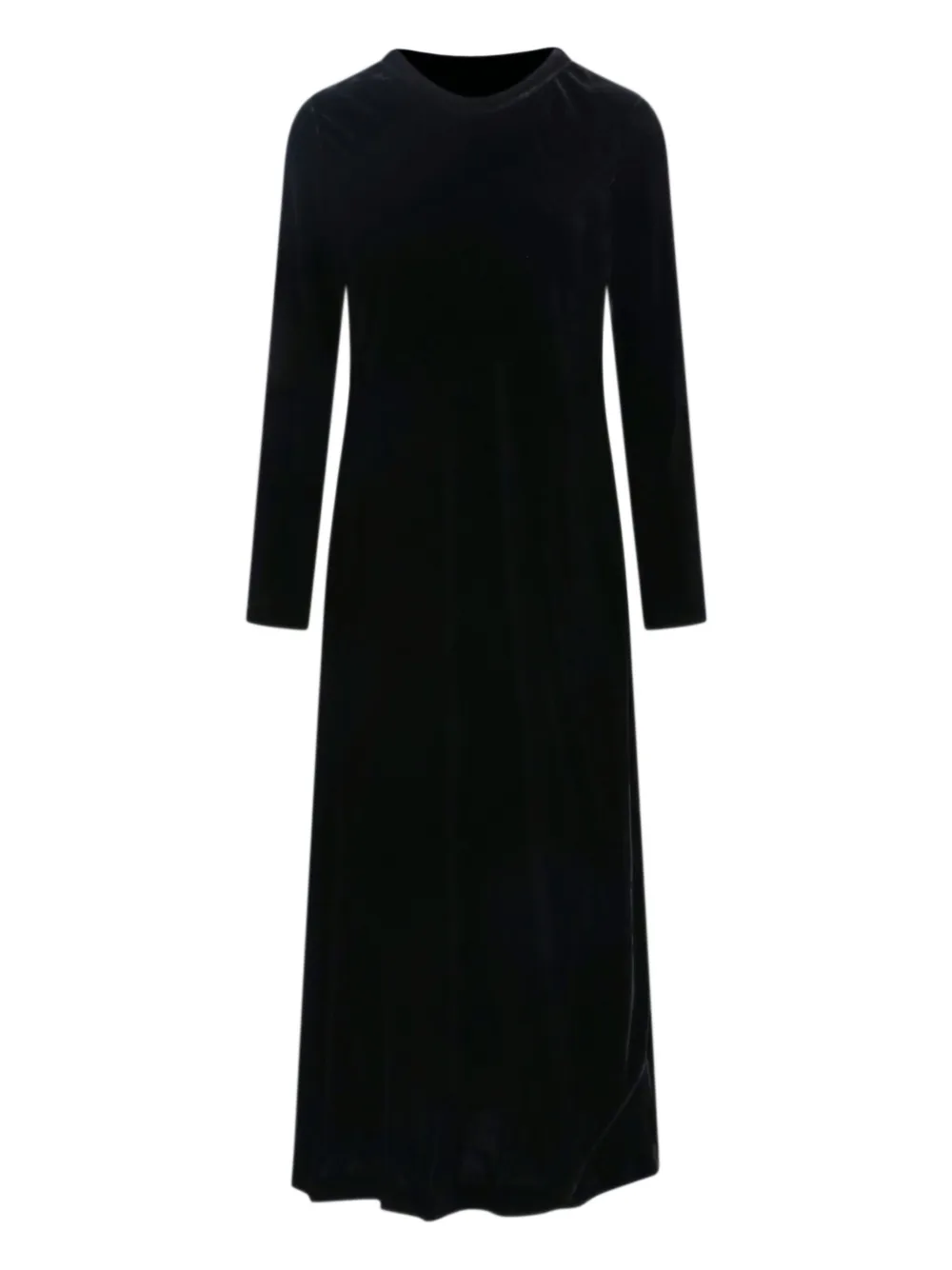 ASPESI robe en velours à coupe mi-longue | noir | Image 1
