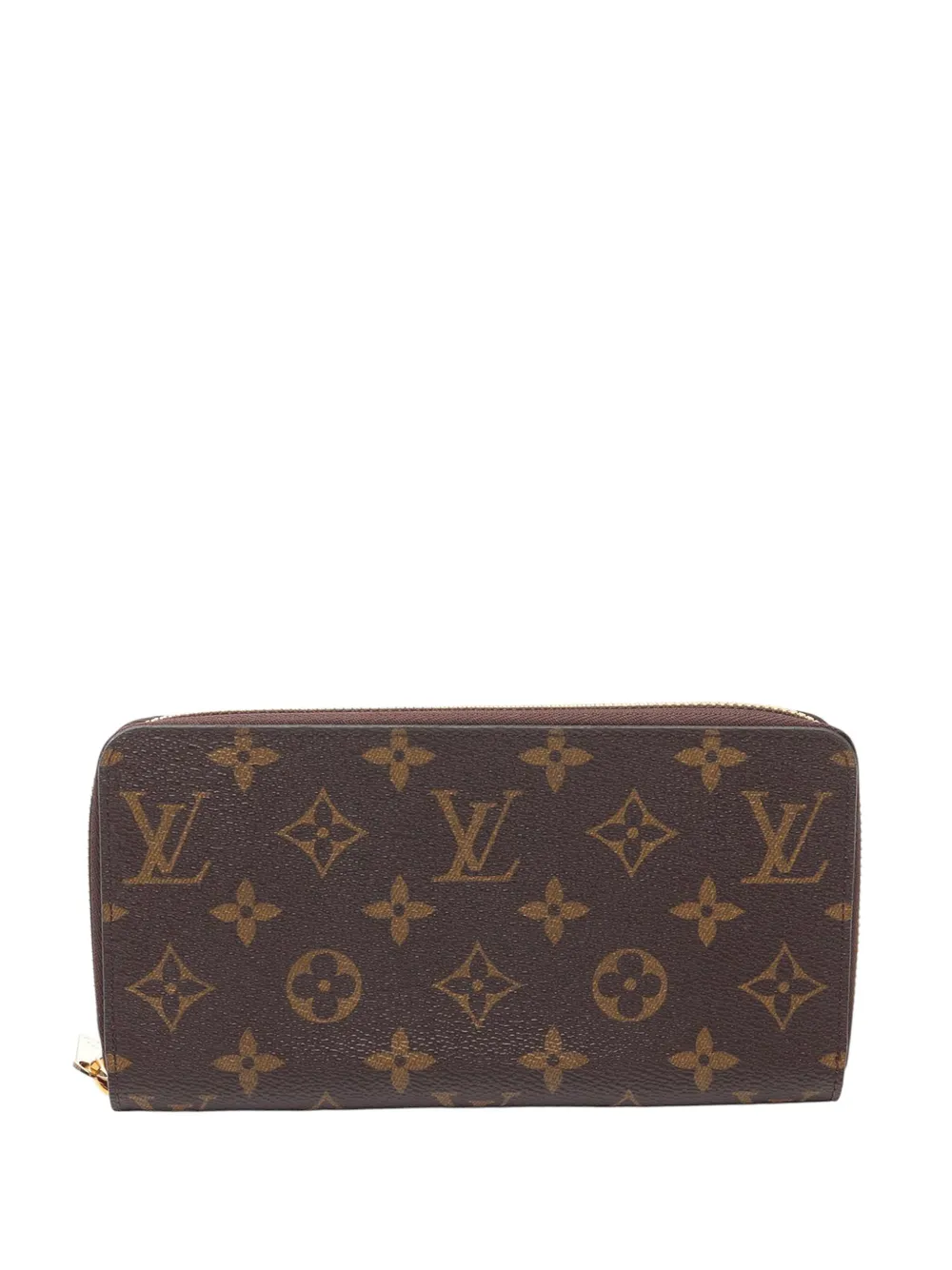 Louis Vuitton Pre-Owned 2016 モノグラム ジッピーウォレット 長財布 - ブラウン Louis Vuitton Pre-Owned 2016 モノグラム ジッピーウォレット 長財布 - ブラウン