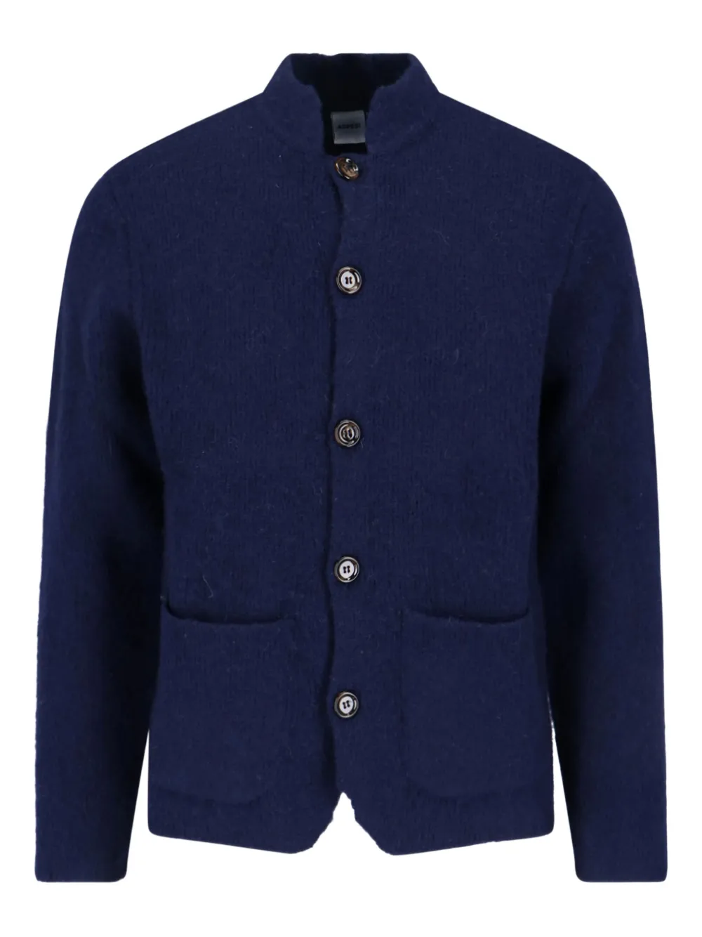 ASPESI patch-pocket cardigan | Blue | Image 1