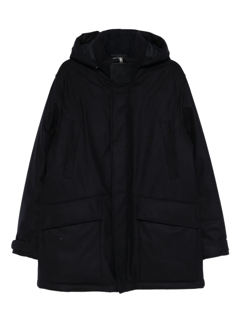 Zegna hooded jacket | Black | Image 1