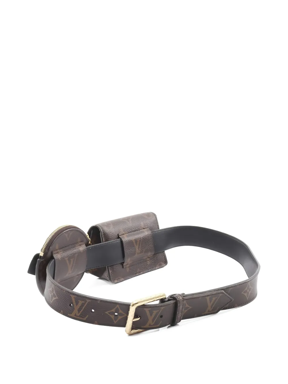 Pre-owned Louis Vuitton 2020 Daily Monogram Belt Bag In Brown