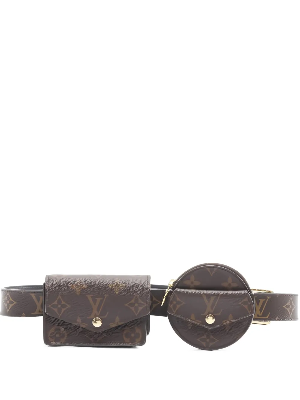 Pre-owned Louis Vuitton 2020 Daily Monogram Belt Bag In Brown