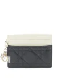 Christian Dior Pre-Owned Lady Dior Canage leather wallet - Black