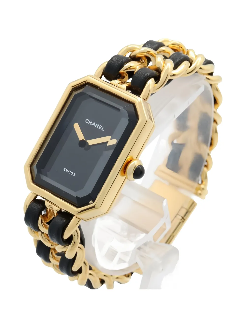 Pre-owned Chanel 2010s Première 26mm In Black