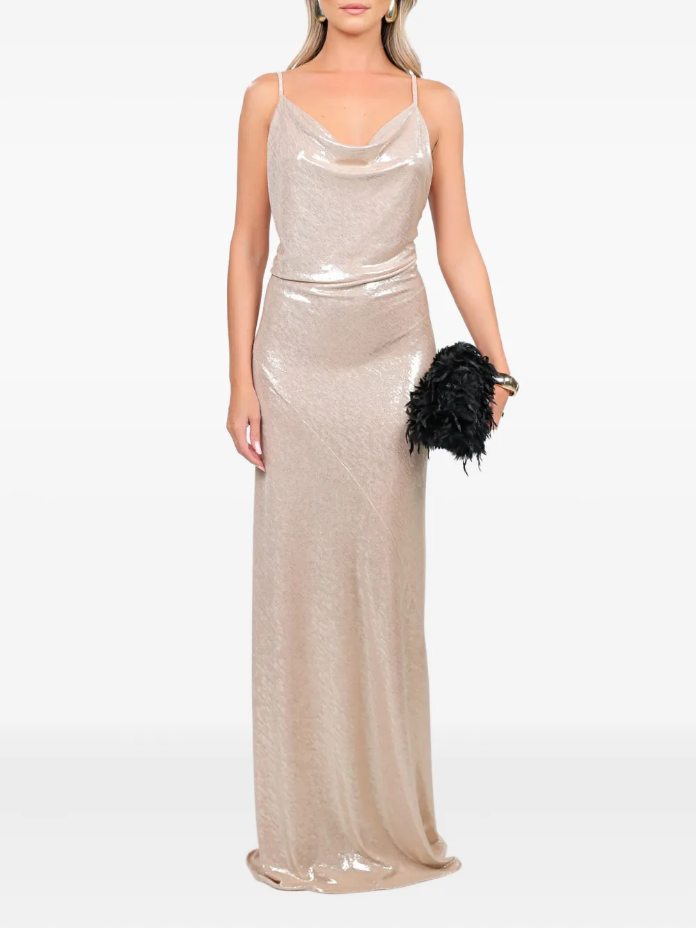 Roserry Margot Gown In Pink