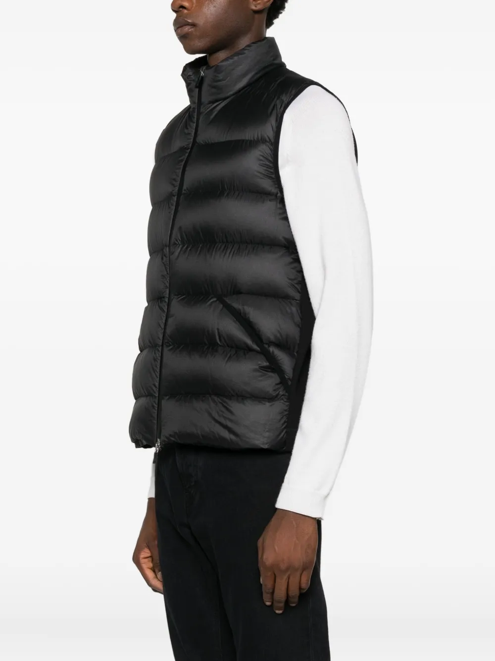 Herno Gewatteerde bodywarmer Zwart