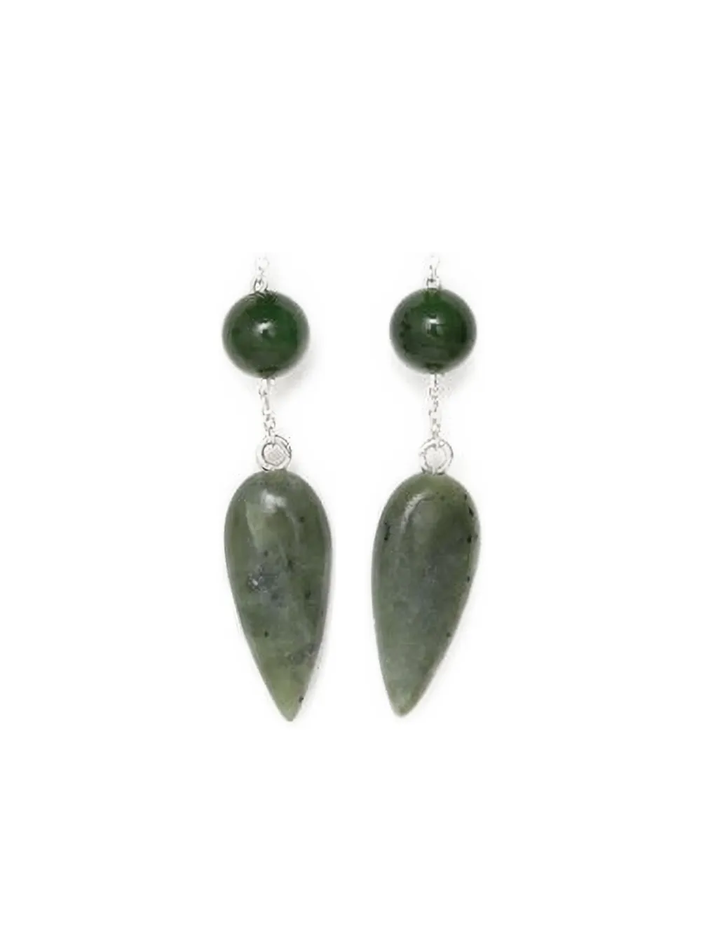 Sophie Buhai Beaded Drop Earrings In Green