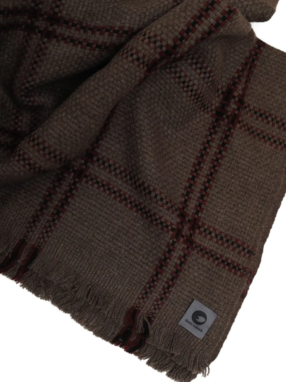 Denis Colomb Sutai Throw checked fringed blanket | Cobijas y frazadas | Image 2