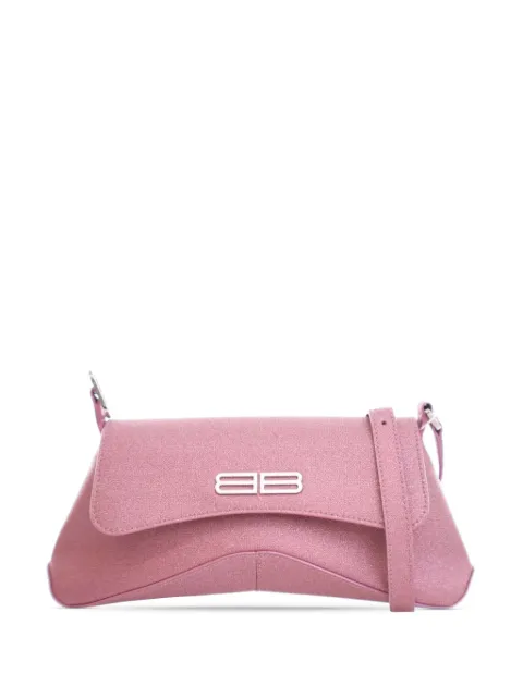 Balenciaga Pre-Owned 2022 Small Glitter Fabric XX Flap crossbody bag