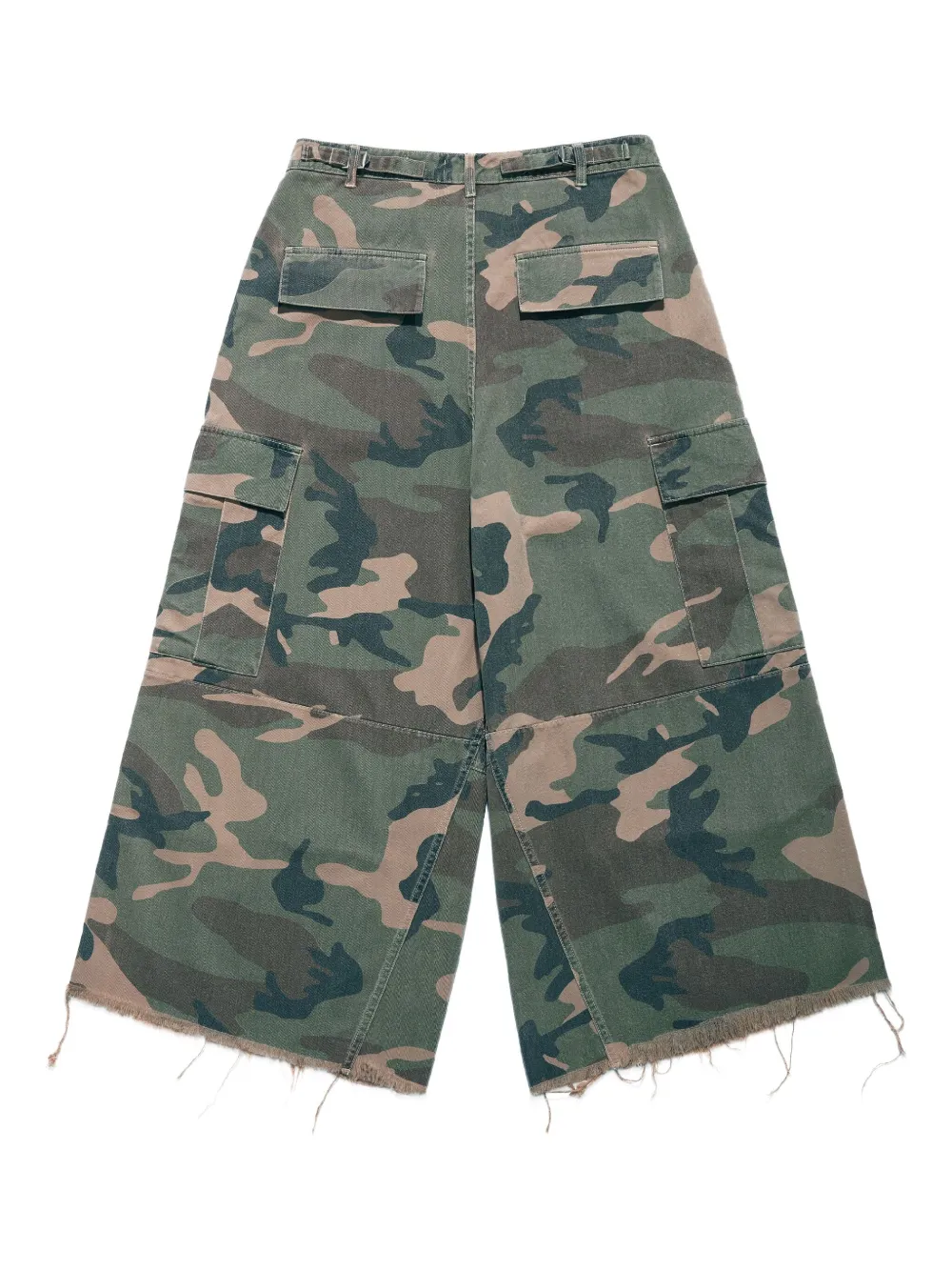 Mainless Camouflage Print Trousers In Multi