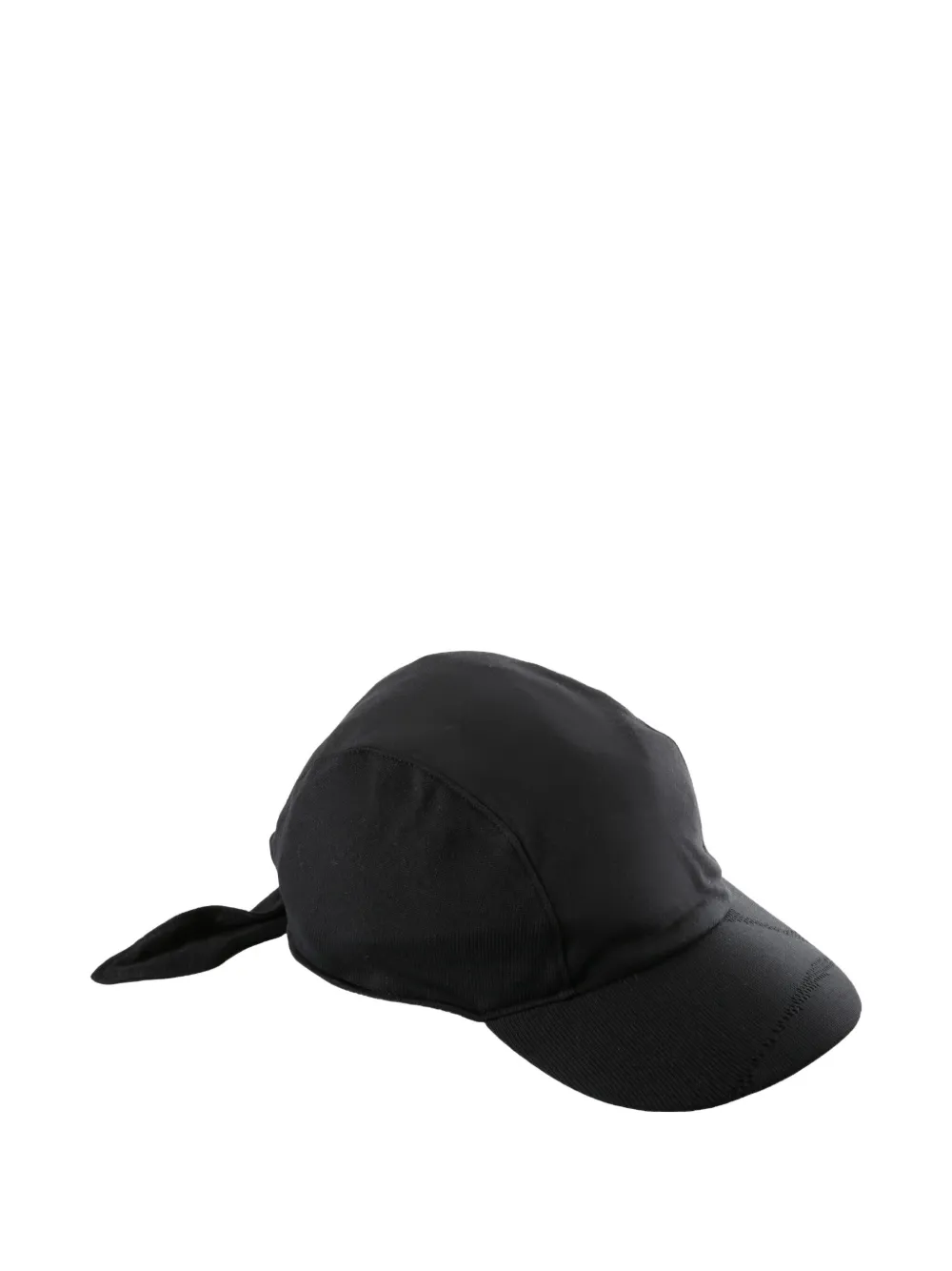Puma Tie-detail Cap In Black