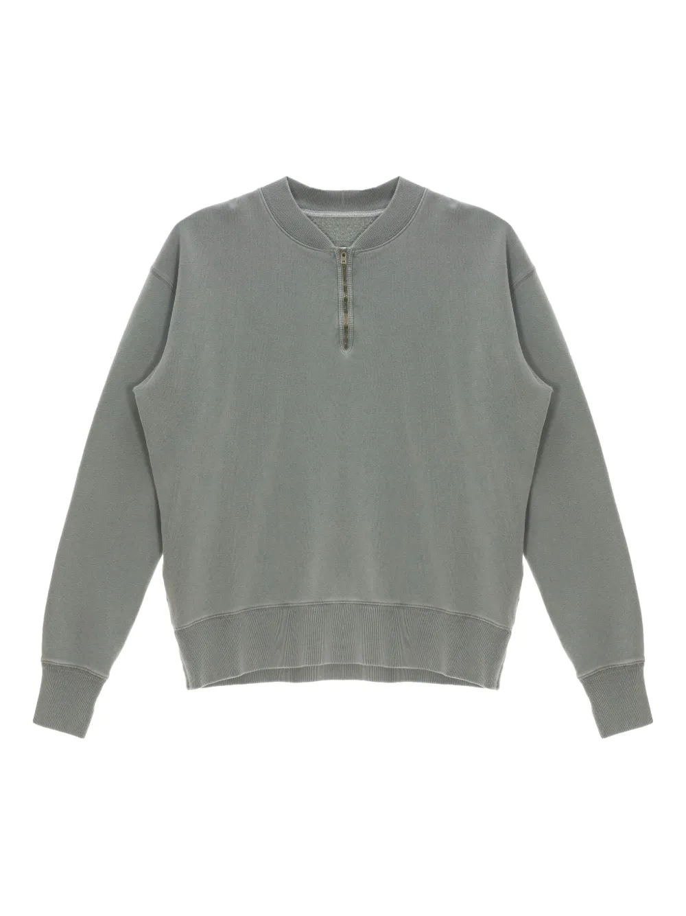 Maison Margiela ハーフジップ スウェットシャツ - グレー Maison Margiela ハーフジップ スウェットシャツ - グレー