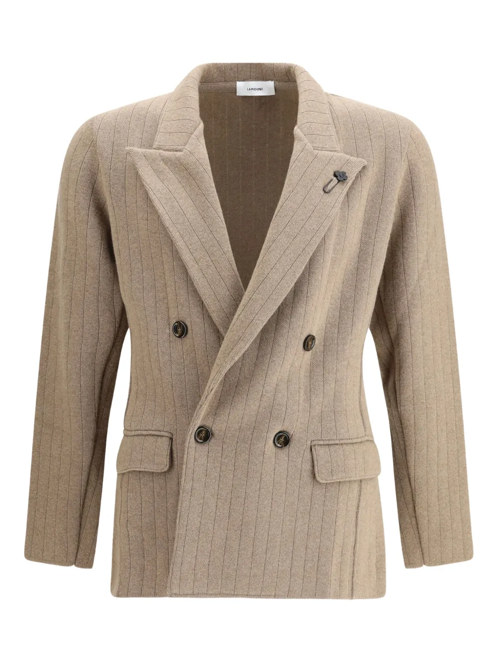 Lardini double-breasted blazer | neutro | Image 1