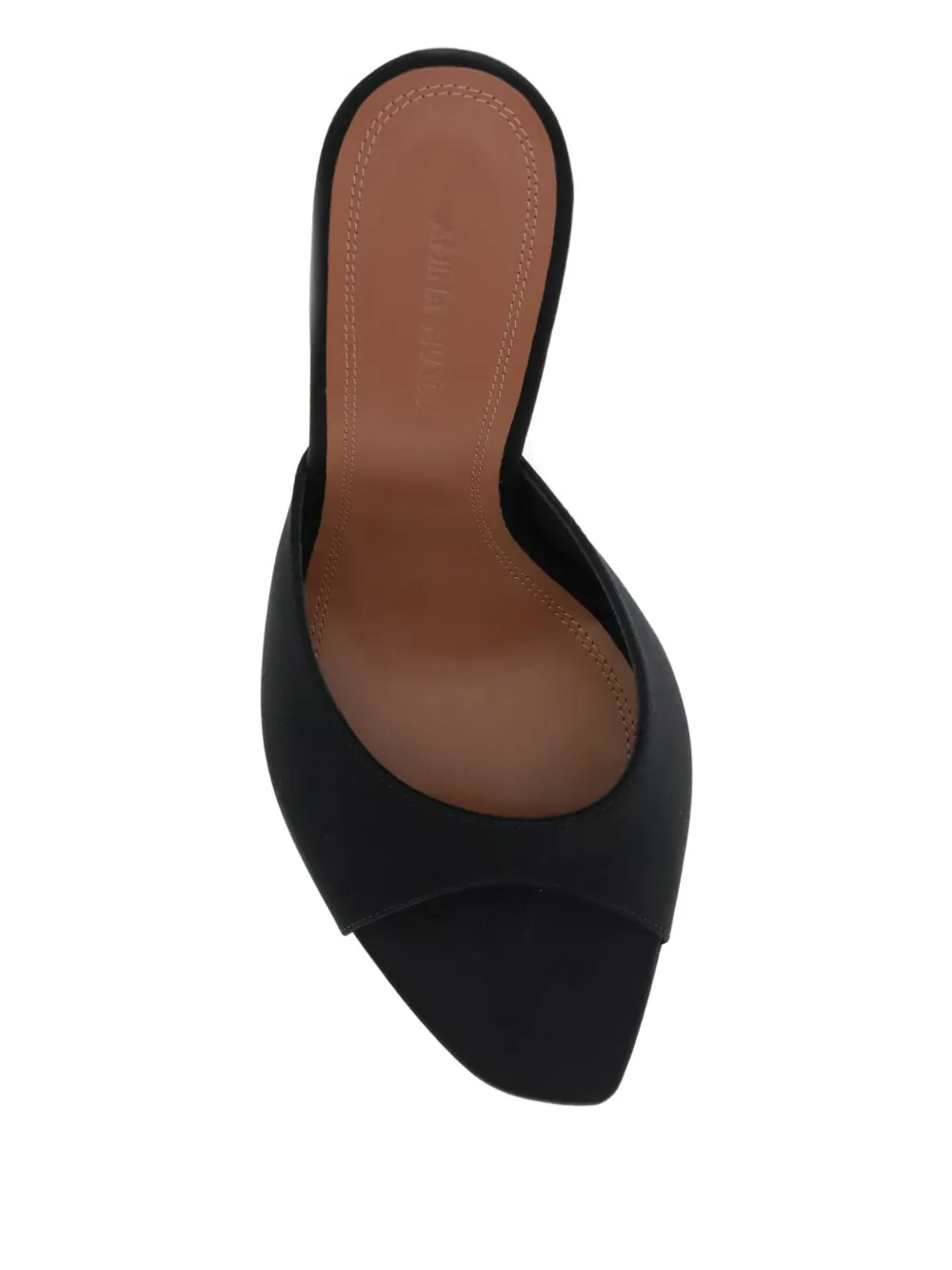 Amina Muaddi 105 mm Alexa sandalen Zwart