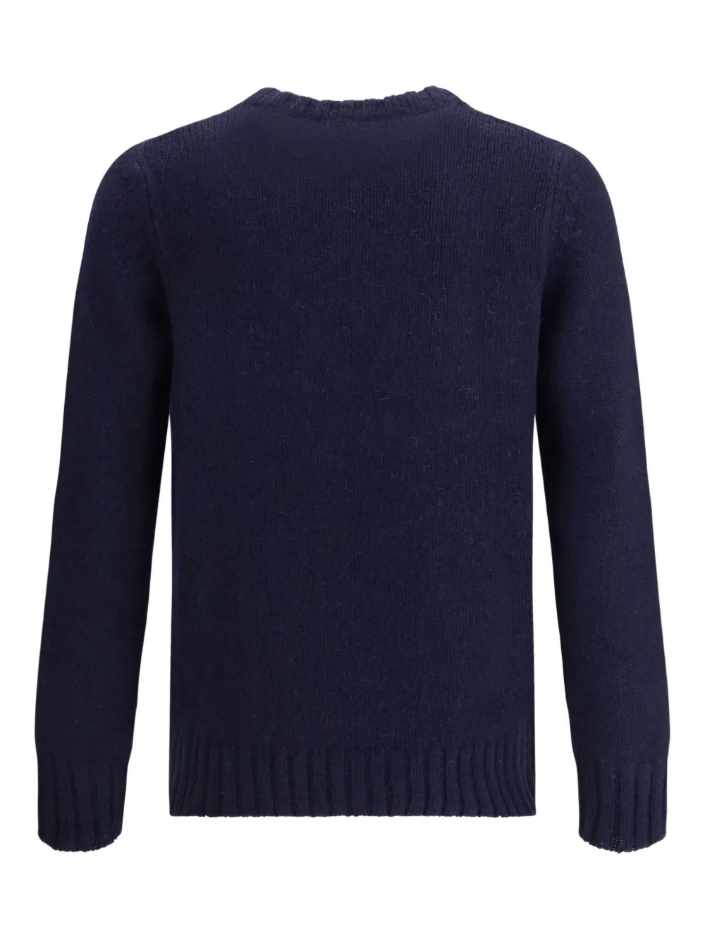Aragona Crewneck Wool Sweater In Blue