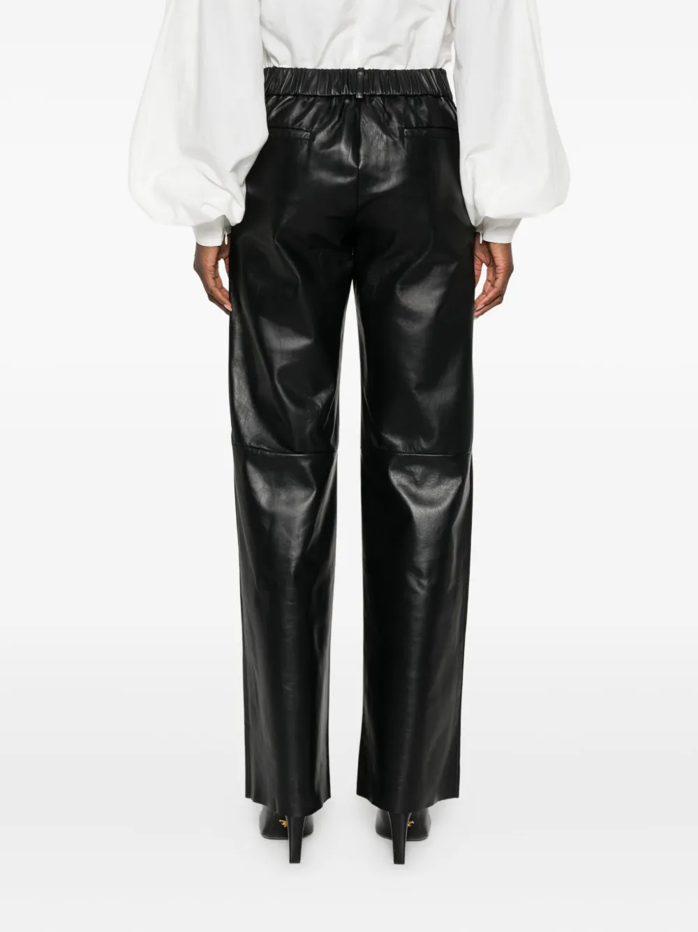 Antonelli Belt Loop Casual Pantslli In Animal Print