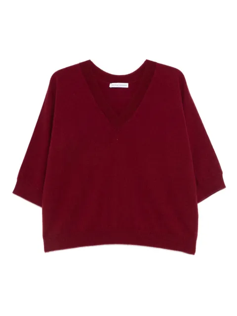 TABARONI CASHMERE V-neck cashmere jumper