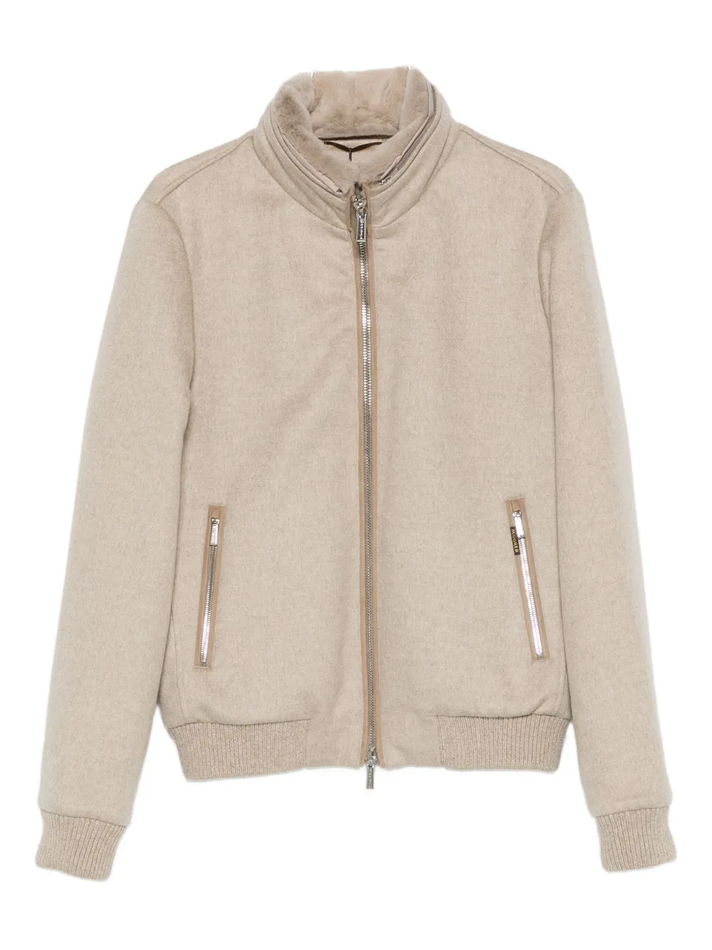 Moorer cashmere zip-up jacket | neutro | Image 1