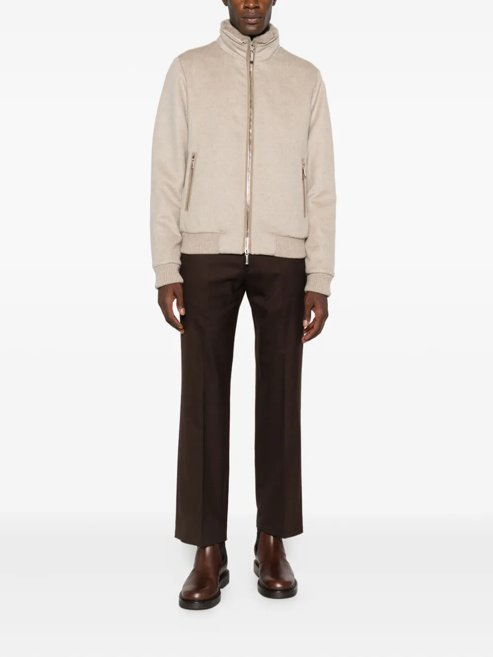 Moorer cashmere zip-up jacket | Chamarras bomber | Image 2