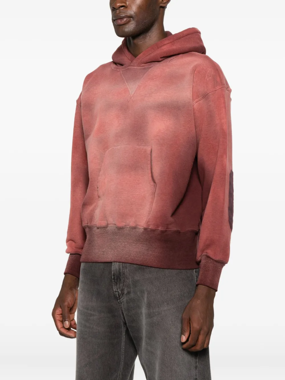 Taiga Takahashi Pouch-pocket Hoodie In Red