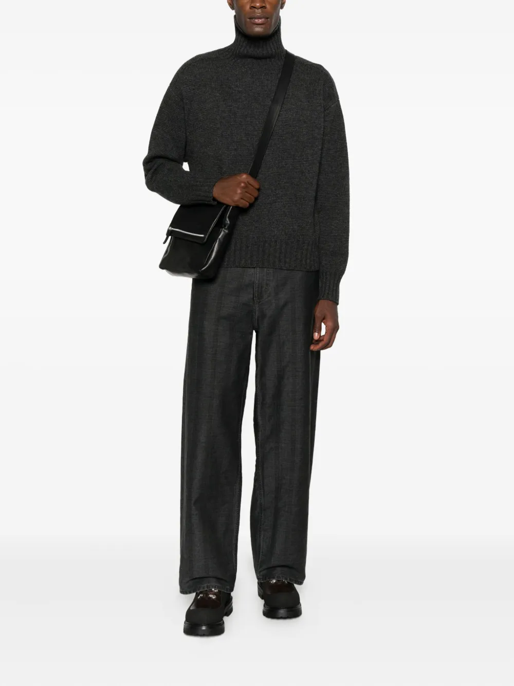TAIGA TAKAHASHI Gestrickter Rollkragenpullover | Pullover | Image 2