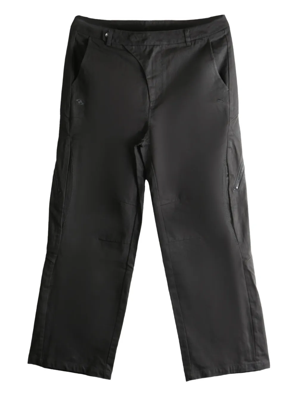 PUMA pantalones anchos | negro | Image 1