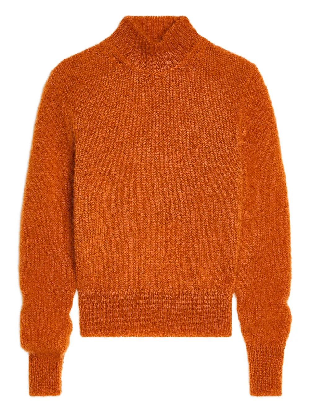 Dries Van Noten Roll-neck Sweater In Orange
