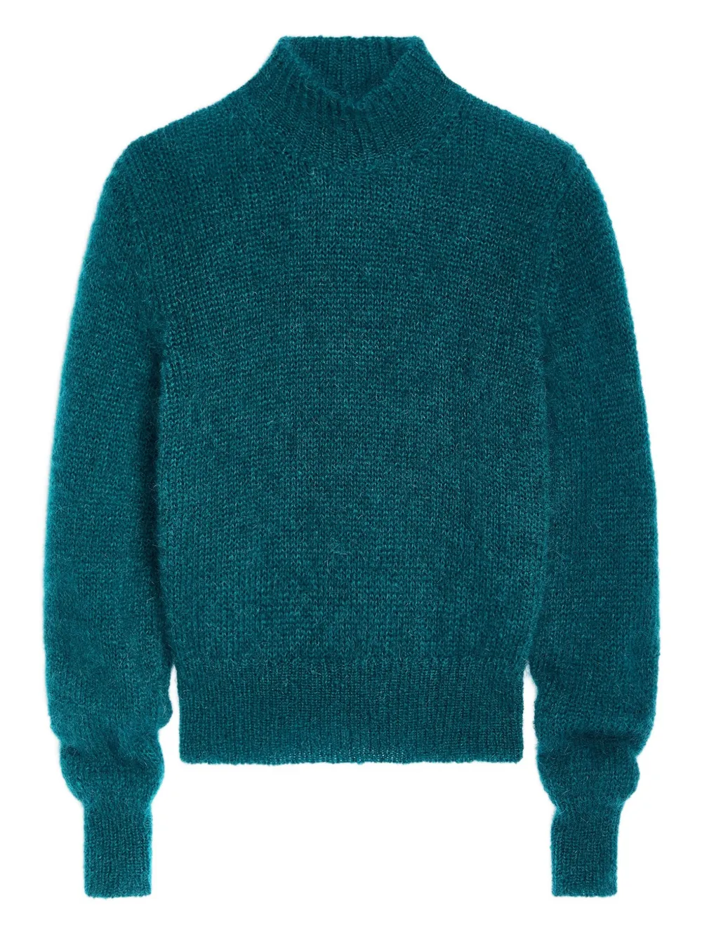 Dries Van Noten Roll-neck Sweater In Blue