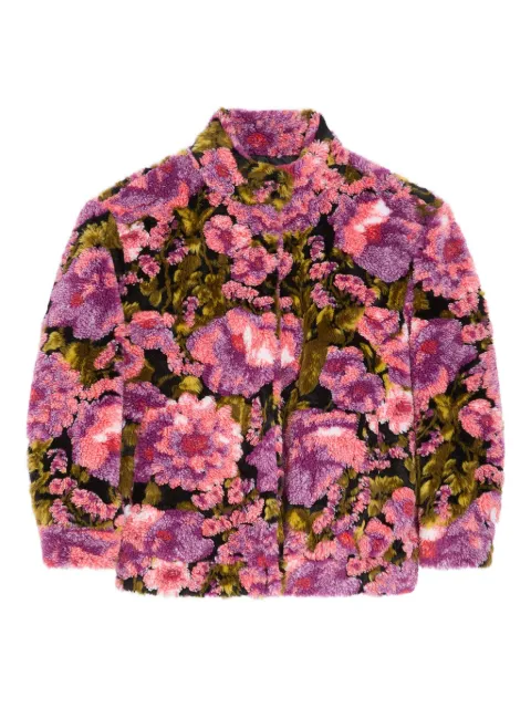 DRIES VAN NOTEN chamarra texturizada en jacquard