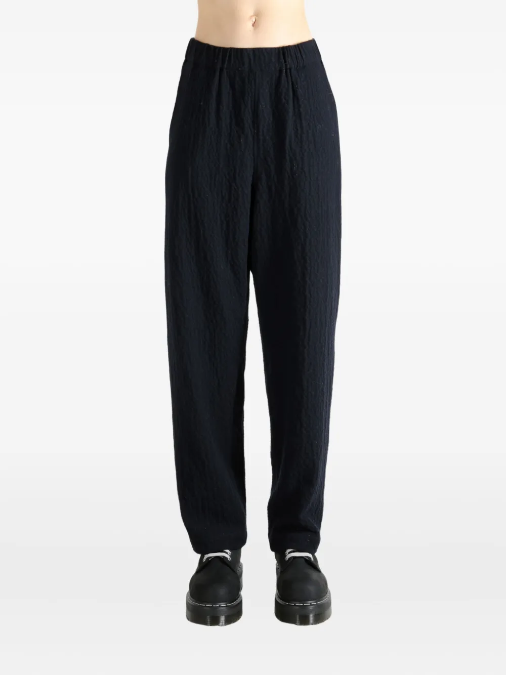 Casey Casey textured trousers - Blauw
