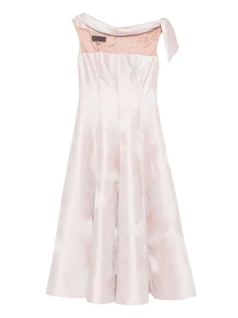 Talbot Runhof off-shoulder dress