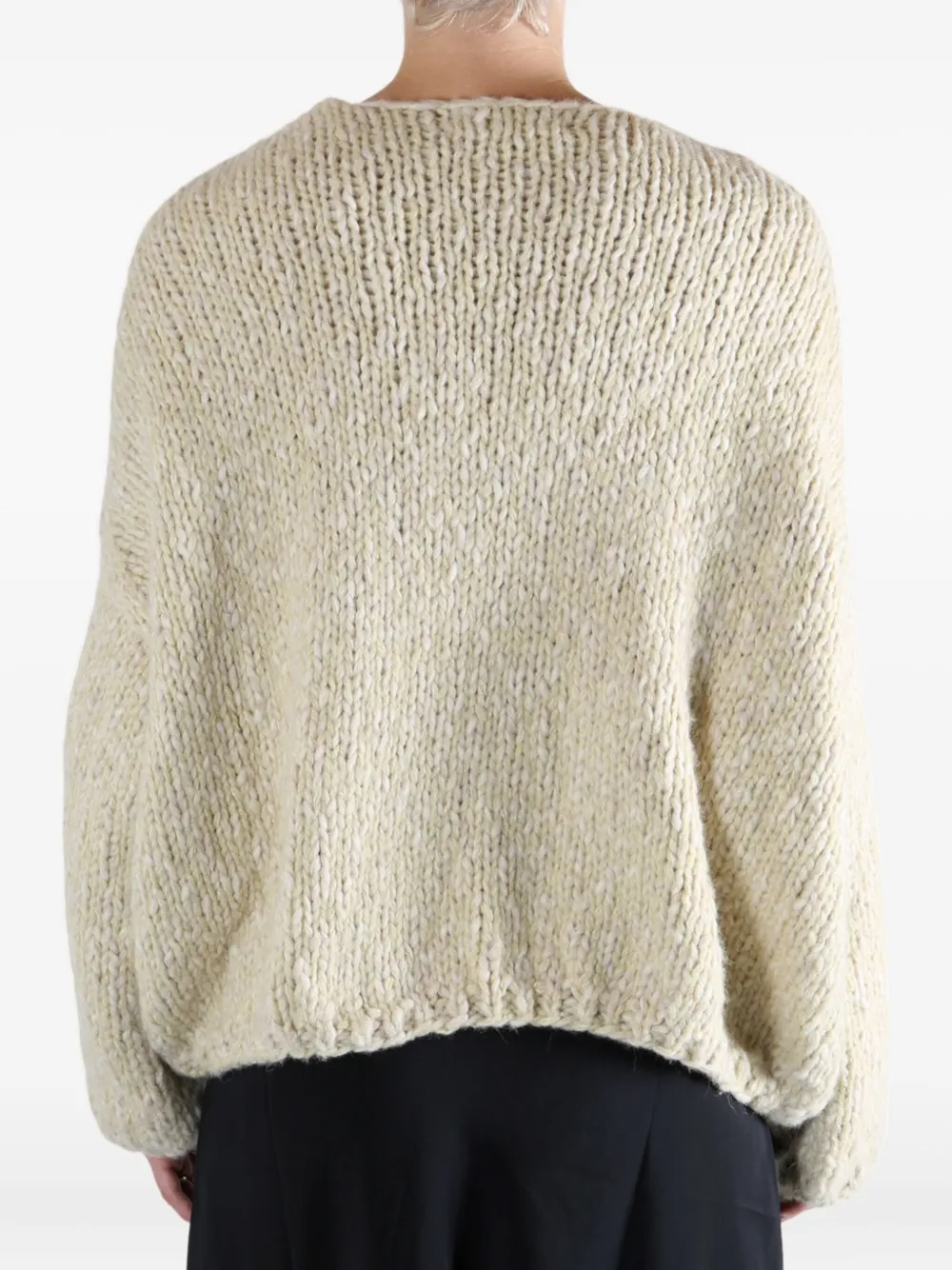 Casey Casey Open-front Cardigan In Neutral