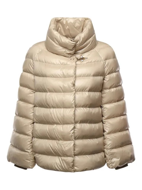 Fay high-neck quilted jacket