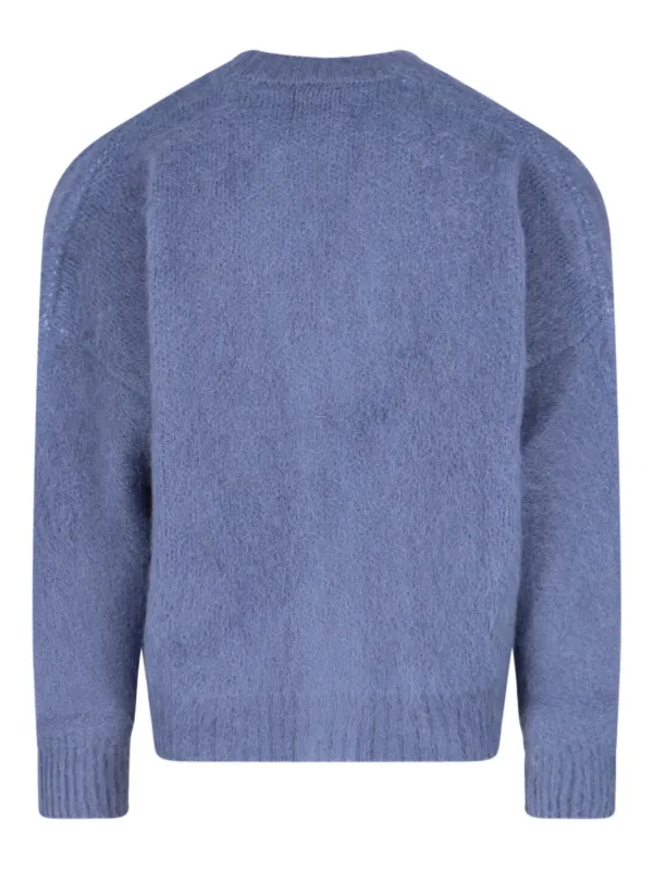 Bonsai Button Mohair Cardigan | Blue | FARFETCH ID