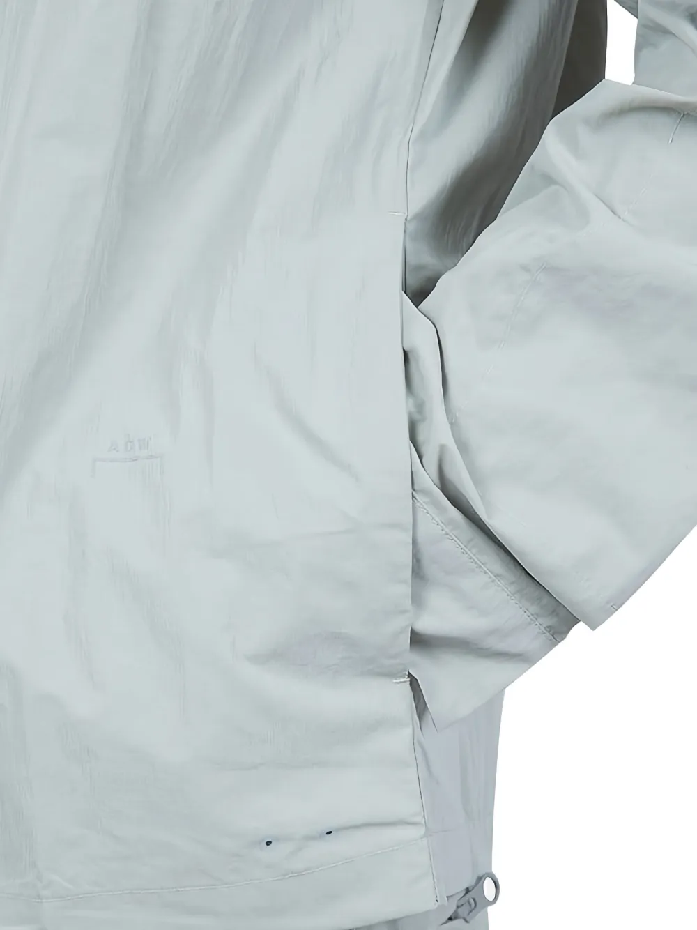 A-COLD-WALL* Gaussian shirtjack met ritssluiting Grijs
