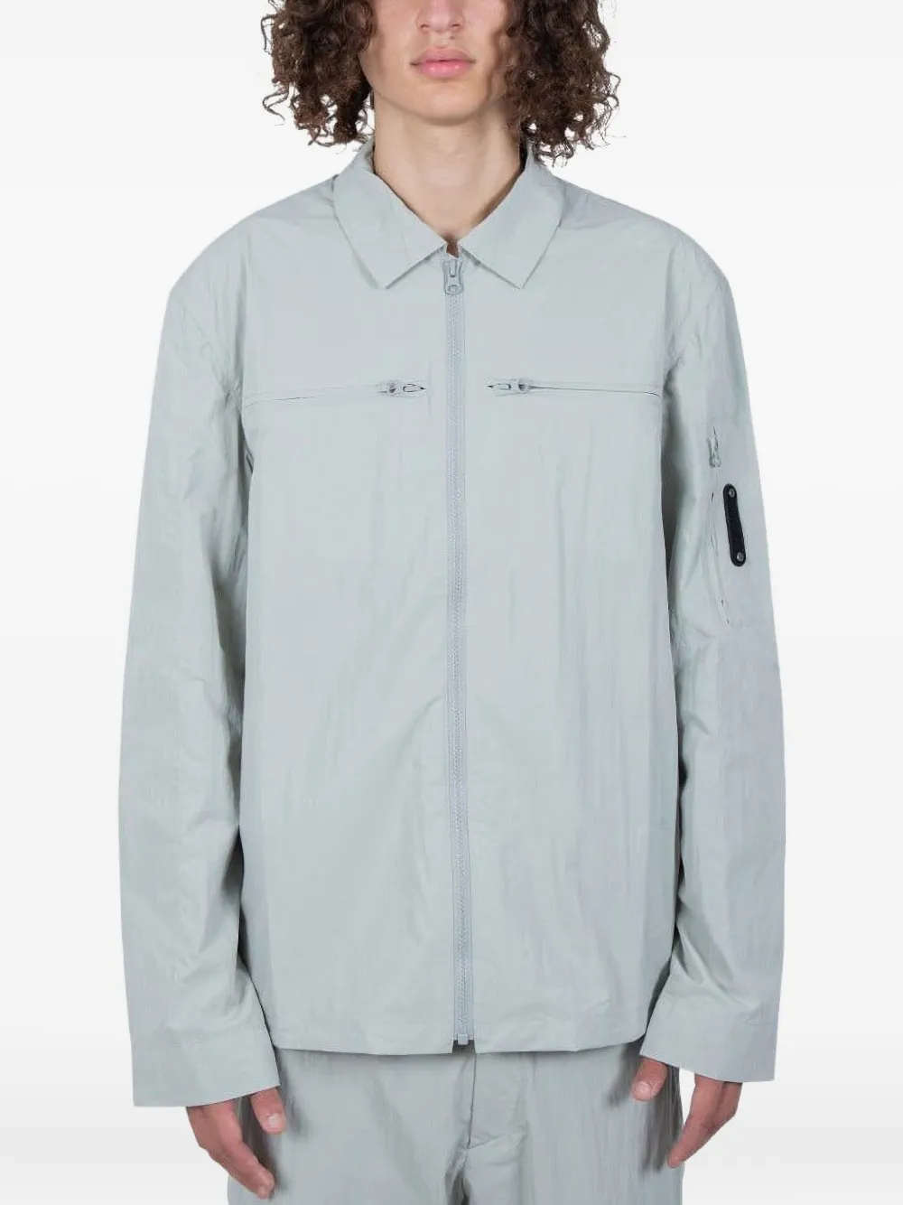 A-COLD-WALL* sobrecamisa Gaussian | gris | Image 1