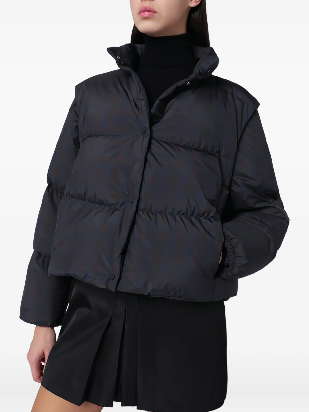 Herno Bomber a collo alto - Blu