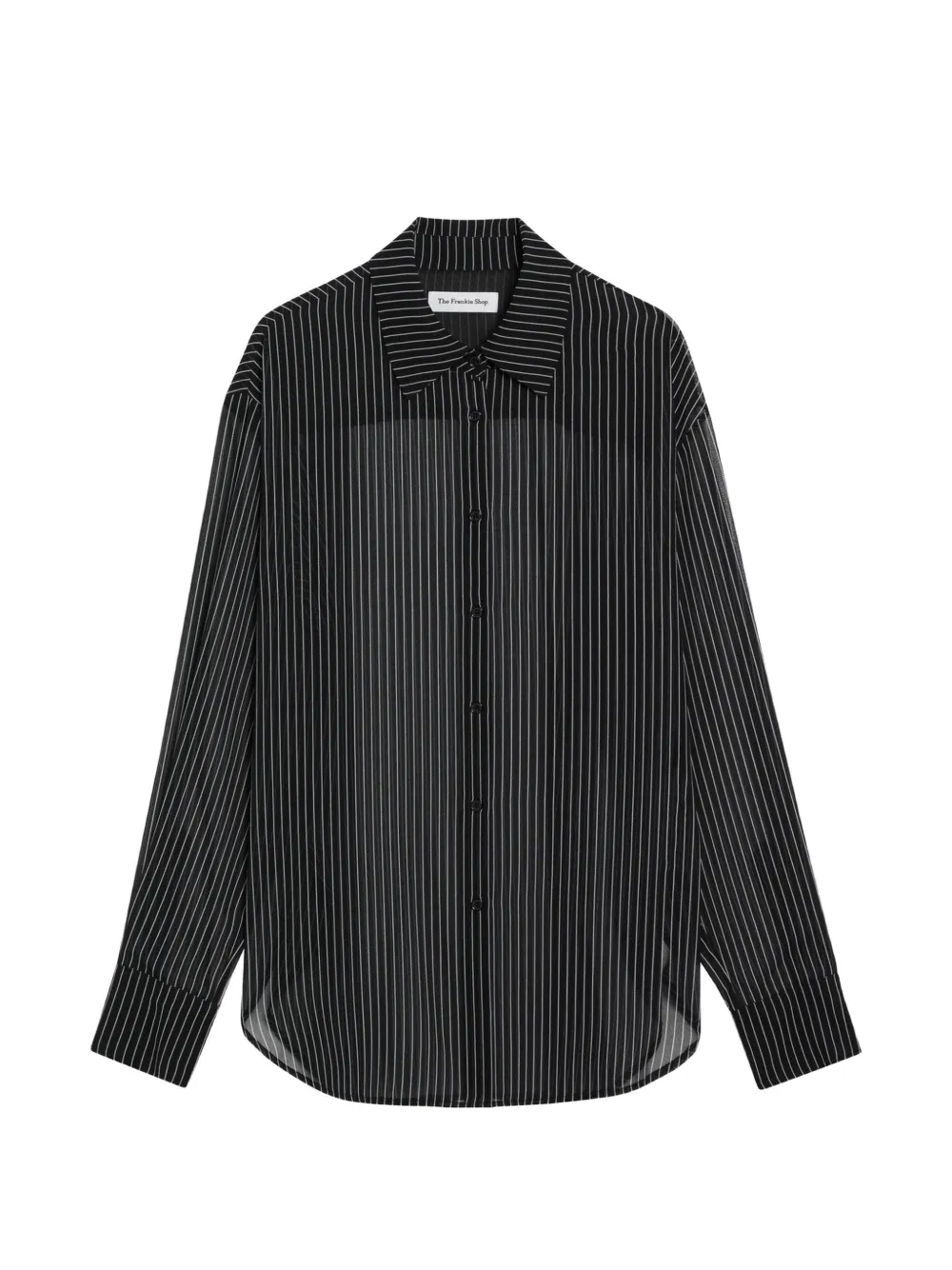 The Frankie Shop Camicia Peri a righe - Nero