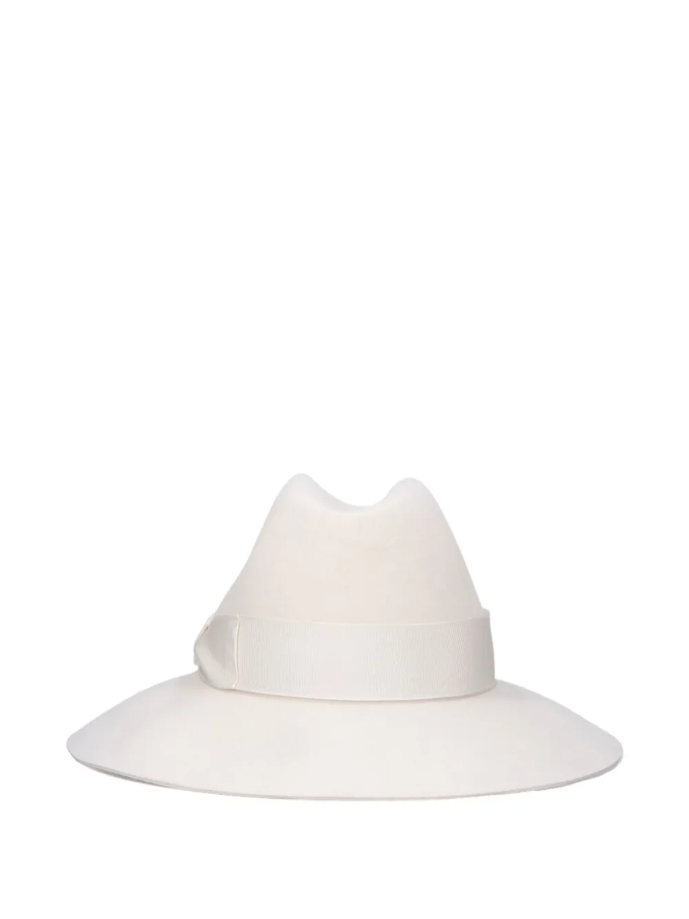 Borsalino Monica ribbon hat | White | Image 1