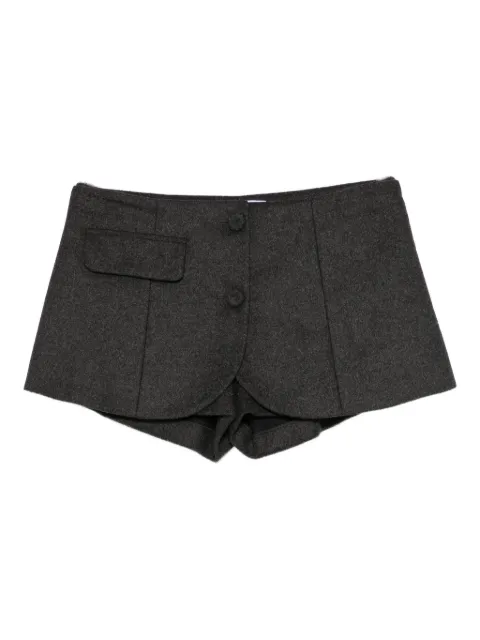Vivetta mélange-effect tailored shorts