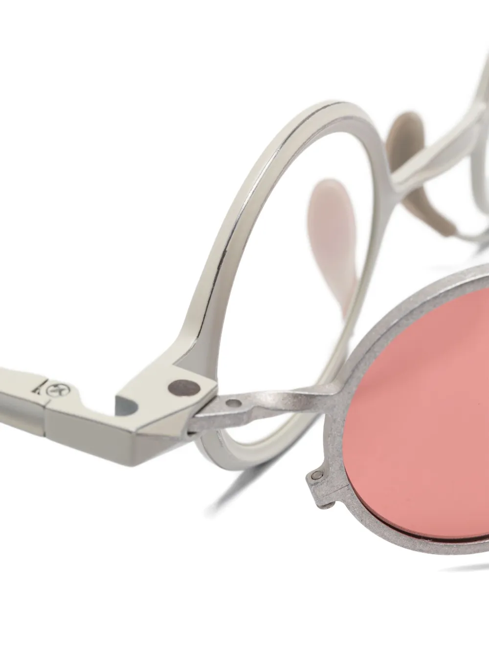 Rigards Round-frame Sunglasses In Silver