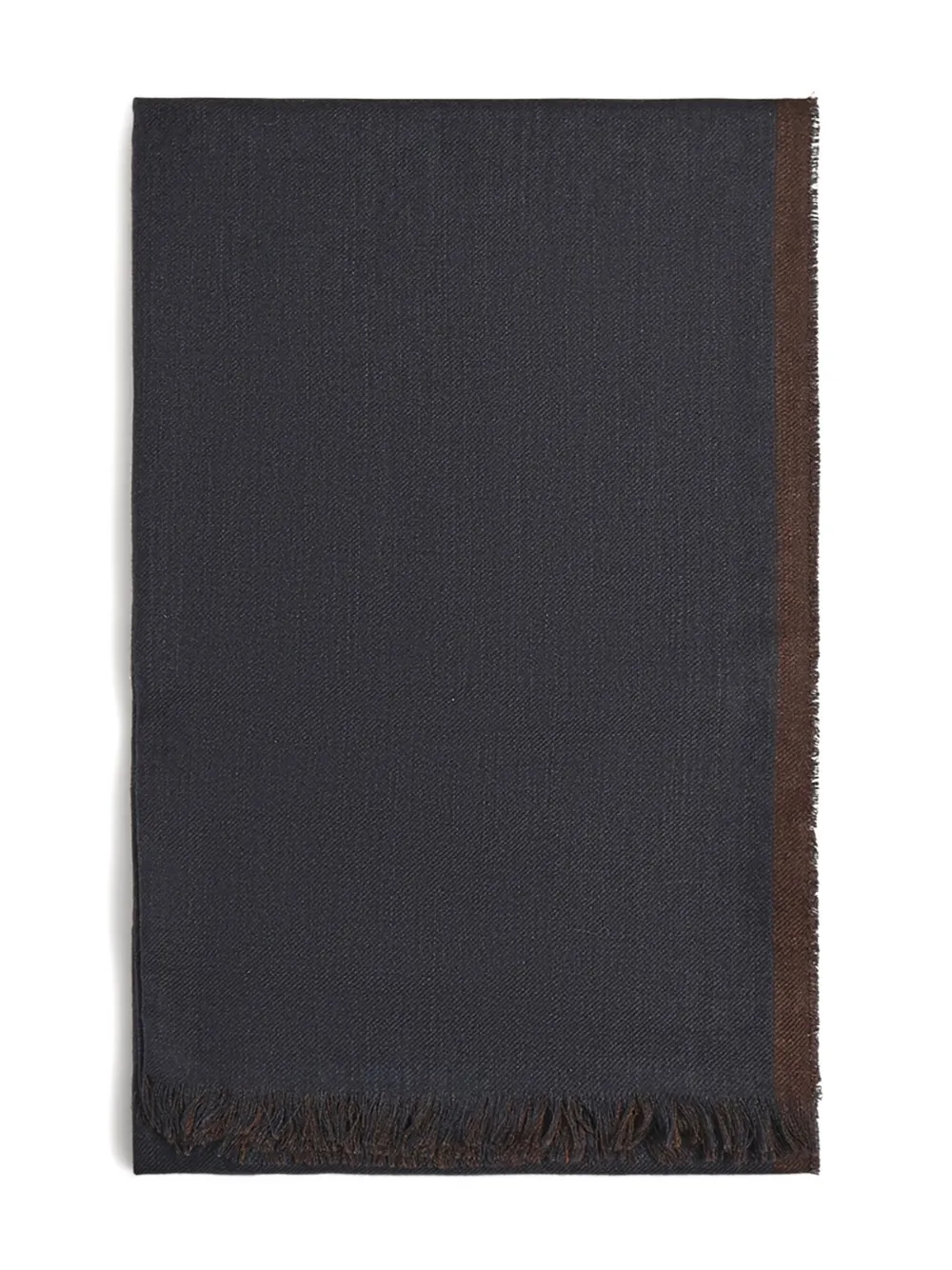 Fay fringed scarf - Blauw