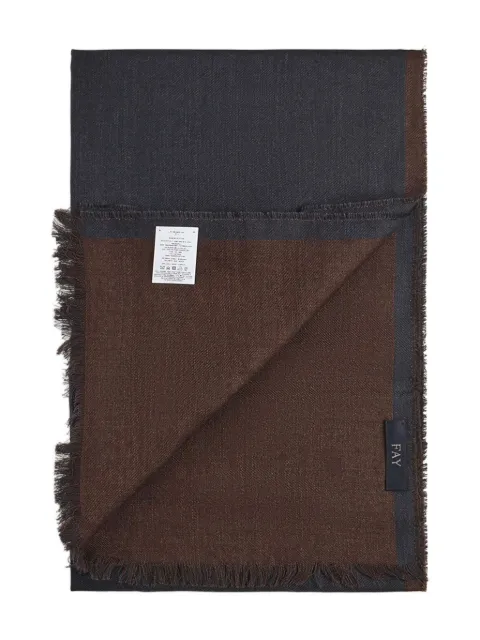 Fay halsduk med fransar