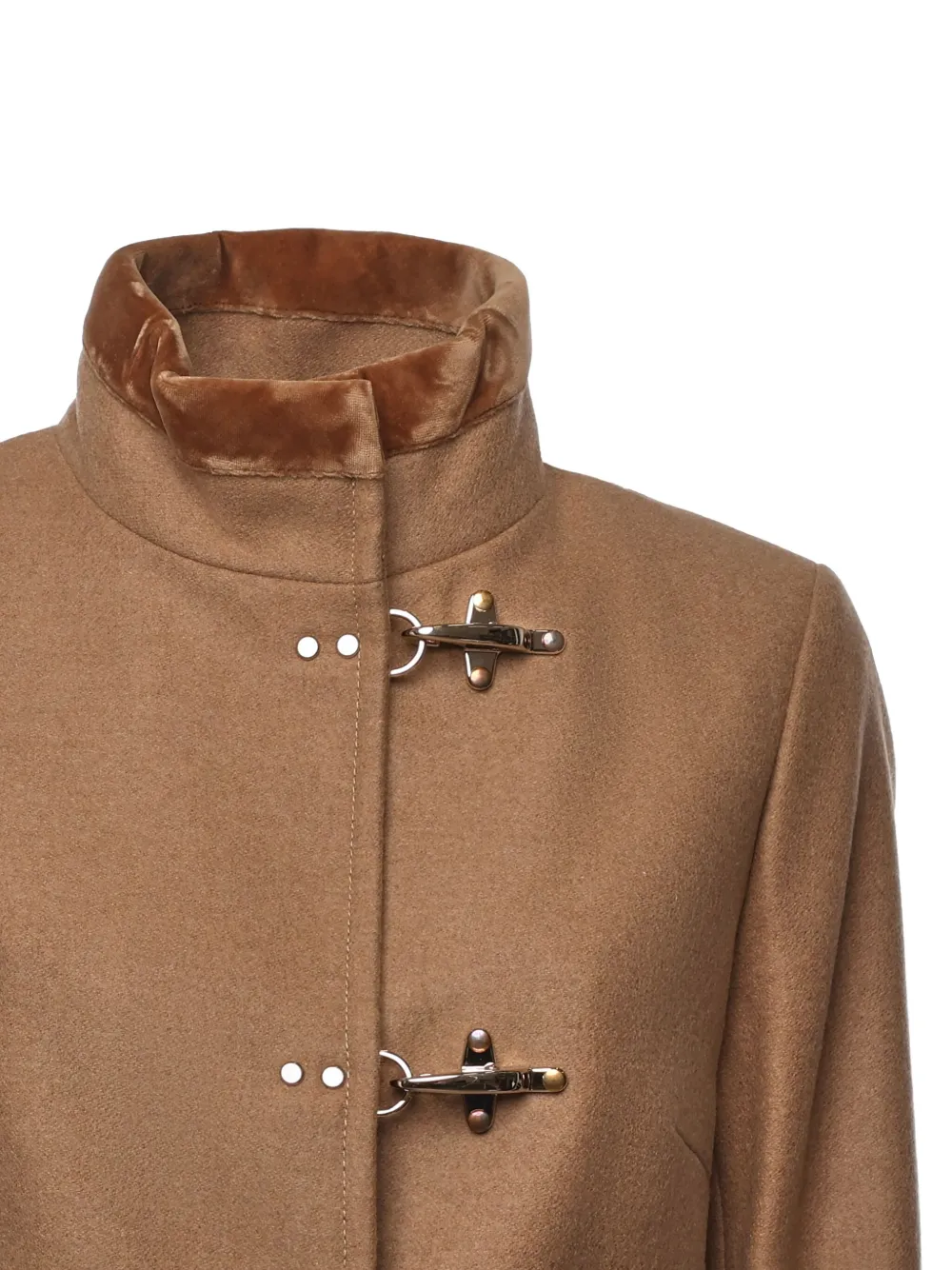 Fay Jas met dubbele rij knopen Beige