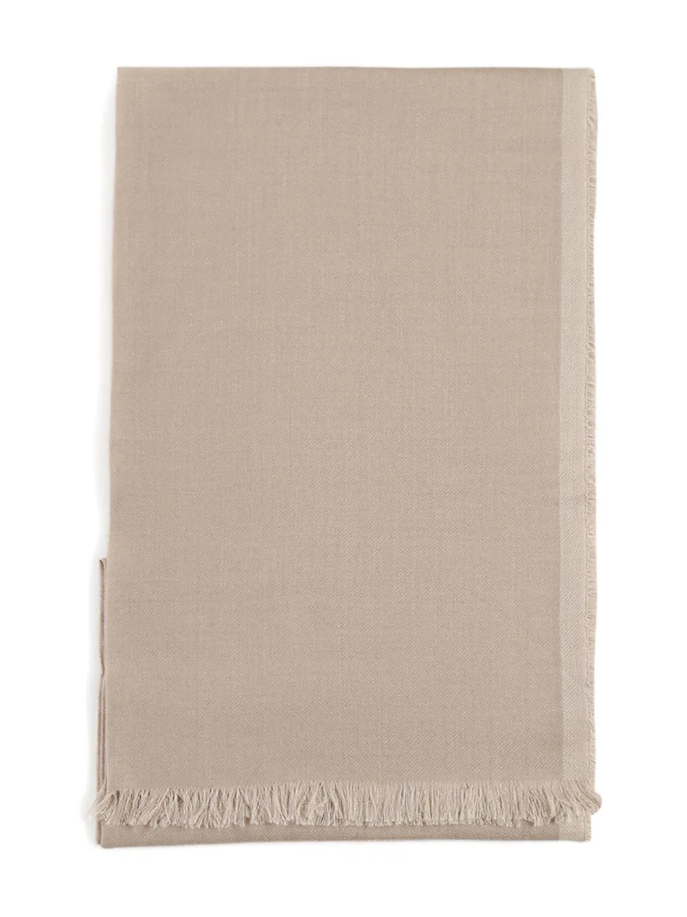 Fay Fringed Scarf In Neutral