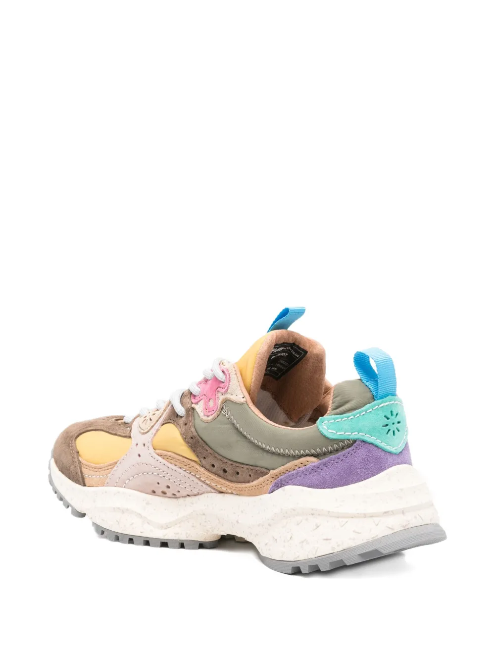 FLOWER MOUNTAIN Wave sneakers Geel