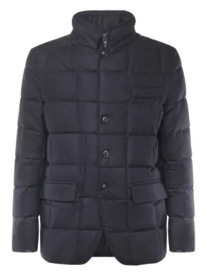 Fay double-front Down Jacket | Blue | FARFETCH AO