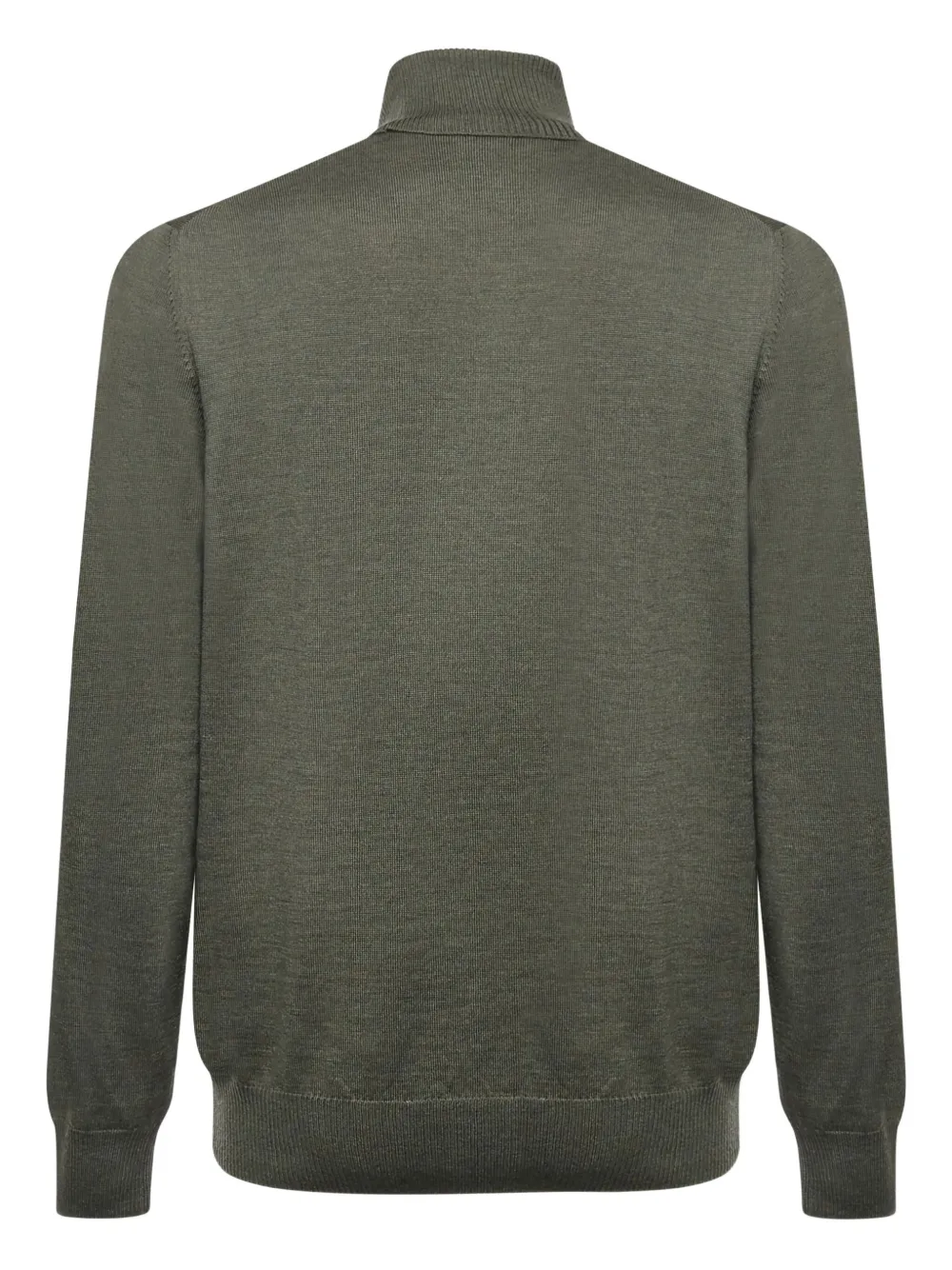 Fay roll-neck long-sleeve sweater - Groen